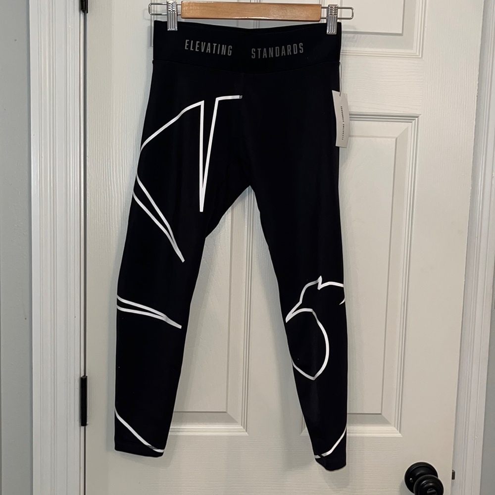 NWT Women’s Black Blueprint‎ Phoenix Crane One Compression Tights Sz Small